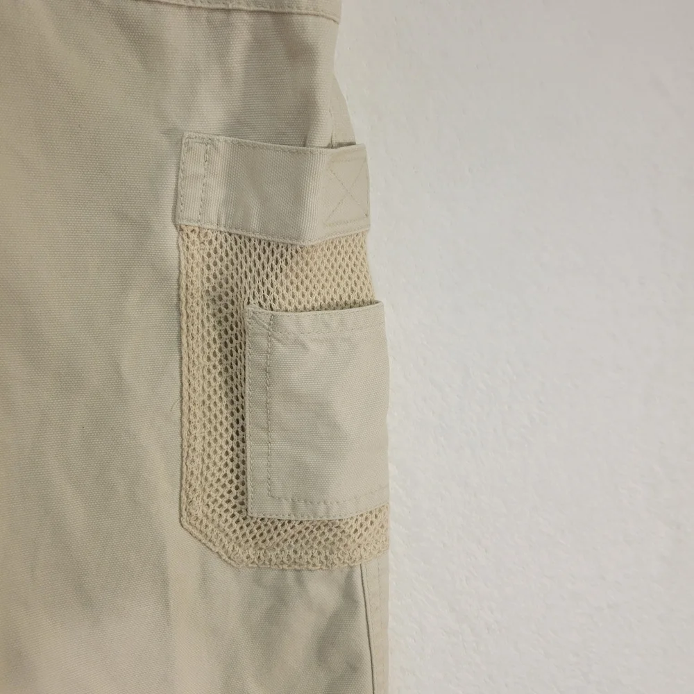 Ralph lauren Cargo pants Tan Safari cropped size 6 - Picture 5 of 9